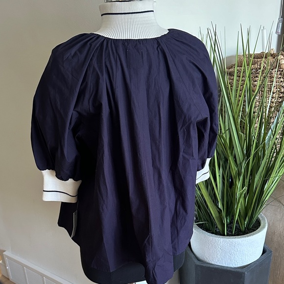 BNWT - Anthropologie Sporty Henley Swing Top - Medium - Picture 9 of 11